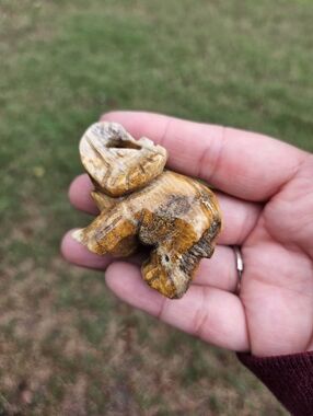 1 coral jade elephant